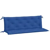 vidaXL Bankauflage 150 x 50 x 7 cm blau 2 St.