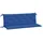 vidaXL Bankauflage 150 x 50 x 7 cm blau 2 St.