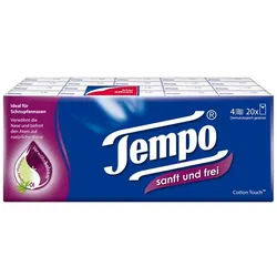 Tempo sanft& frei Taschentücher mit Pflegebalsam 20x 9ST
