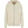 URBAN CLASSICS Fluffy Reißverschlusspullover White Sand L