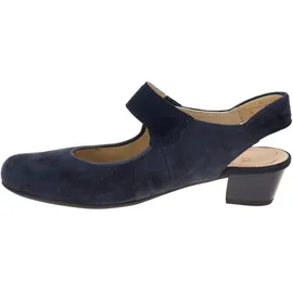 ARA Catania Sling Pumps dunkelblau Velour 12-63613 für Damen, blau, Größe 35 EU / 2,5 UK