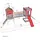Home Deluxe Spielpark WUNDERLAND Rot inkl. Schaukel und Rutsche