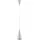 LUCANDE Naoh 1-flg. 30 cm kugelförmig weiß