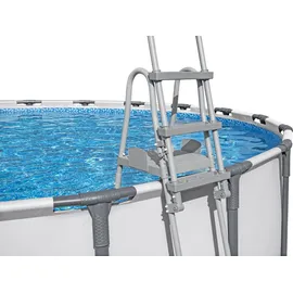 BESTWAY Sicherheits-Poolleiter grau 132 cm