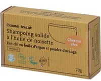 Comme Avant Shampoing bio solide enrichi en huile d'argan Shampooing 70 g