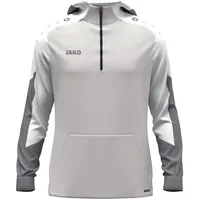 Jako Unisex Zip-Hoodie Dynamic hellgrau/weiß/grau, XXL