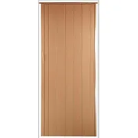 Standom Falttür Schiebetür 6 Farben H. 202 cm für Türbreite von 84 bis 109 cm st3 Neu (1 Karton, 1-St., 1 Set), teils vormontiert beige 96 cm x 202 cm