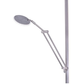 Pure Mutil LED-Stehleuchte, Leselampe, silber