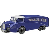 Liliput L937491 H0 LKW Modell Rumpler RuV 31, dunkelblau, Kühlergrill blau, Dach grau