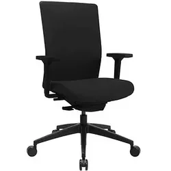 Topstar Bürostuhl Sitness AirWork G, PA40OMT0MT0 Stoff schwarz, Gestell schwarz