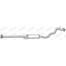 Walker Mittelschalldämpfer [Hersteller-Nr. 22457] für Honda