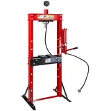 Hydraulik Werkstattpresse Lagerpresse Presse 20 t Druckluft hydraulisch + Manometer