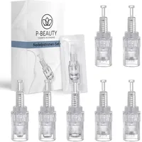 P-Beauty - Universal Ersatz-Nadelpatronen für Gewinde Dermapen - Mikronadeltechnologie für Hauterneuerung - Geeignet für alle Thread-Slot Derma Elektrik Pen - Diverse Pin-Varianten - 20-Stück -12-Pins