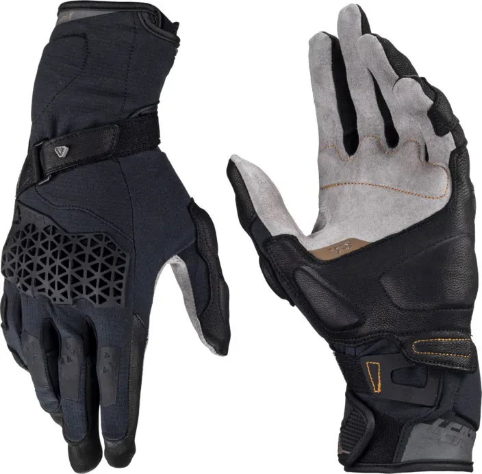 Leatt Adventure X-Flow 7.5 Long, gants - Gris Foncé/Gris - S