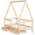 vidaXL Kinderbett mit Schubladen 70 x 140 cm Kiefer massiv braun