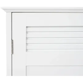 Mendler Waschbeckenunterschrank HWC-A85, Badschrank 60x60x30cm ~ weiß