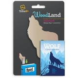 Bookchair Woodland Lesezeichen Wolf