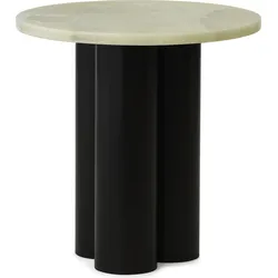 Dit Onyx Emerald Tischchen auf braunen Beinen