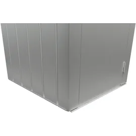 Biohort Terrassenschrank Julia 77,7 x 87 x 180,9 cm Silber-metallic