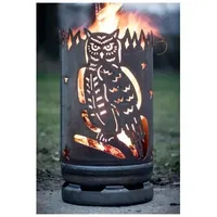 Feuertonne Eule Feuerstelle Feuersäule Feuerschale