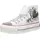 nan-ku Damen Plateau Sneaker Weiß 37