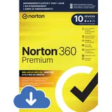 NortonLifeLock 360 Premium 10 Geräte 1 Jahr ESD DE Win