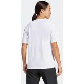 adidas TERREX Funktionsshirt CLASSIC LOGO für Sportmode und Outdoormode, mit Kurzarmdesign, ohne Verschluss weiß XL (46/48)