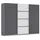 OTTO home Schwebetürenschrank Avola 271 x 210 x 62 cm Grau