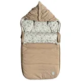 Kaiser Fußsack Sophia Jersey Sommer Kinderwagen Fußsack beige