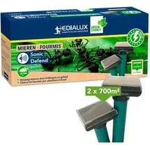 Edialux Sonic Defend Ameisenvertreiber Set 2 x 400 m2