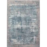 Musterring Webteppich Apollo, Blau, Grau, Textil, rechteckig, 140x200 cm, in verschiedenen Größen erhältlich, Teppiche & Böden, Teppiche, Moderne Teppiche