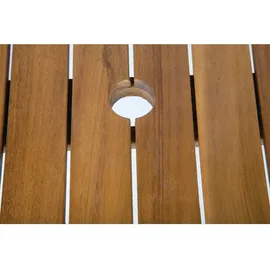 Bolero DS152 80 x 80 x 74 cm Akazie