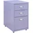 [en.casa] Kökar Schubladenschrank 48 x 28 x 41 cm Lila