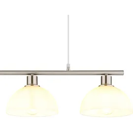 GLOBO Hängeleuchte 1-flg. 120 cm rund/silber