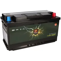Perfektium LiFePO4 12.8V 100Ah Wohnmobil Untersitz Batterie mit BMS und Heizfolie mit 0% MwSt nach §12 Abs. 3 UstG