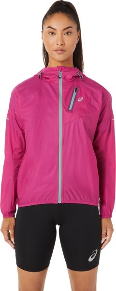 Asics Fujitrail W - Laufjacke - Damen - Pink - XS