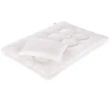 Paradies Bettenset Anela Bio 100x135cm, Weiß