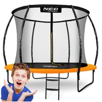 Neo-Sport NS-08C201 Gartentrampolin mit Innennetz 8,5 FT 252 cm