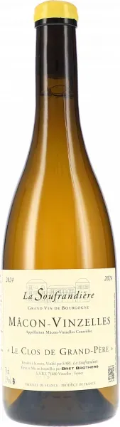 Mâcon-Vinzelles Le Clos de Grand-Père AOC La Soufrandière 2024 BIO