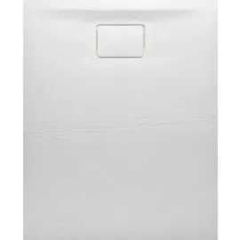 Polysan s.r.o. FLEXIA Duschwanne 120x80x3,5cm Rechteck, weiss, Steindekor