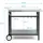 BBQ-Toro Beistelltisch 85 x 50 x 81 cm Stahl schwarz
