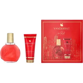 Gloria Vanderbilt In Red Eau de Parfum 100 ml + Body Lotion 100 ml Geschenkset
