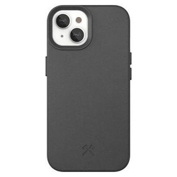 WOODCESSORIES Handy-Cover Bio Case für iPhone 15 Plus schwarz