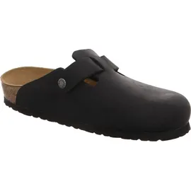 Birkenstock Boston Nubukleder geölt schwarz 41