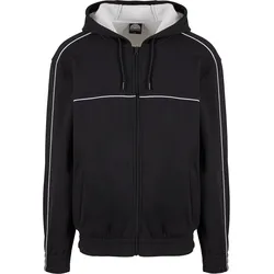Sweatjacke SOUTHPOLE "Southpole Southpole Bonded Zip Hoody", Herren, Gr. XXL, schwarz, 95% Baumwolle, 5% Elasthan, Langarm, Sweatjacken