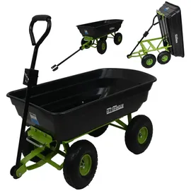 Trutzholm Bollerwagen kippbar schwarz/grün