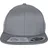 Flexfit 110 Fitted Snapback Cap grau One Size