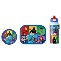 Mepal Lunchset 3-tlg. Avengers CAMPUS - B/H/T ca. 24,00x6,80x24,40