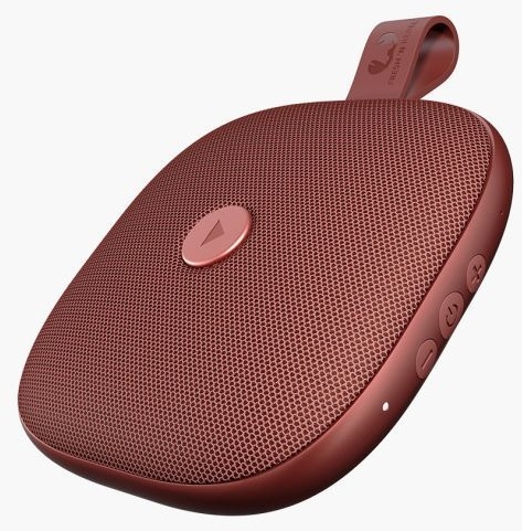 Rockbox Bold XS Bluetooth Lautsprecher Wasserdicht, Spritzwassergeschützt IPX5 (Rot)