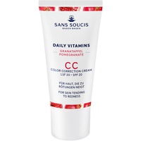 SANS SOUCIS Daily Vitamins Granatapfel - Rötungen CC Cream LSF 20 Anti-Rötungen 30 ml